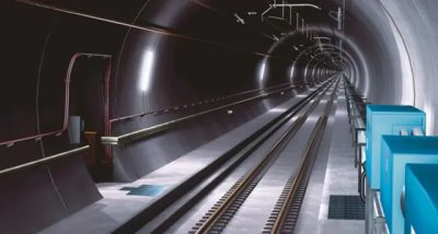 Bild: Großauftrag für fischer im Gotthard-Basistunnel