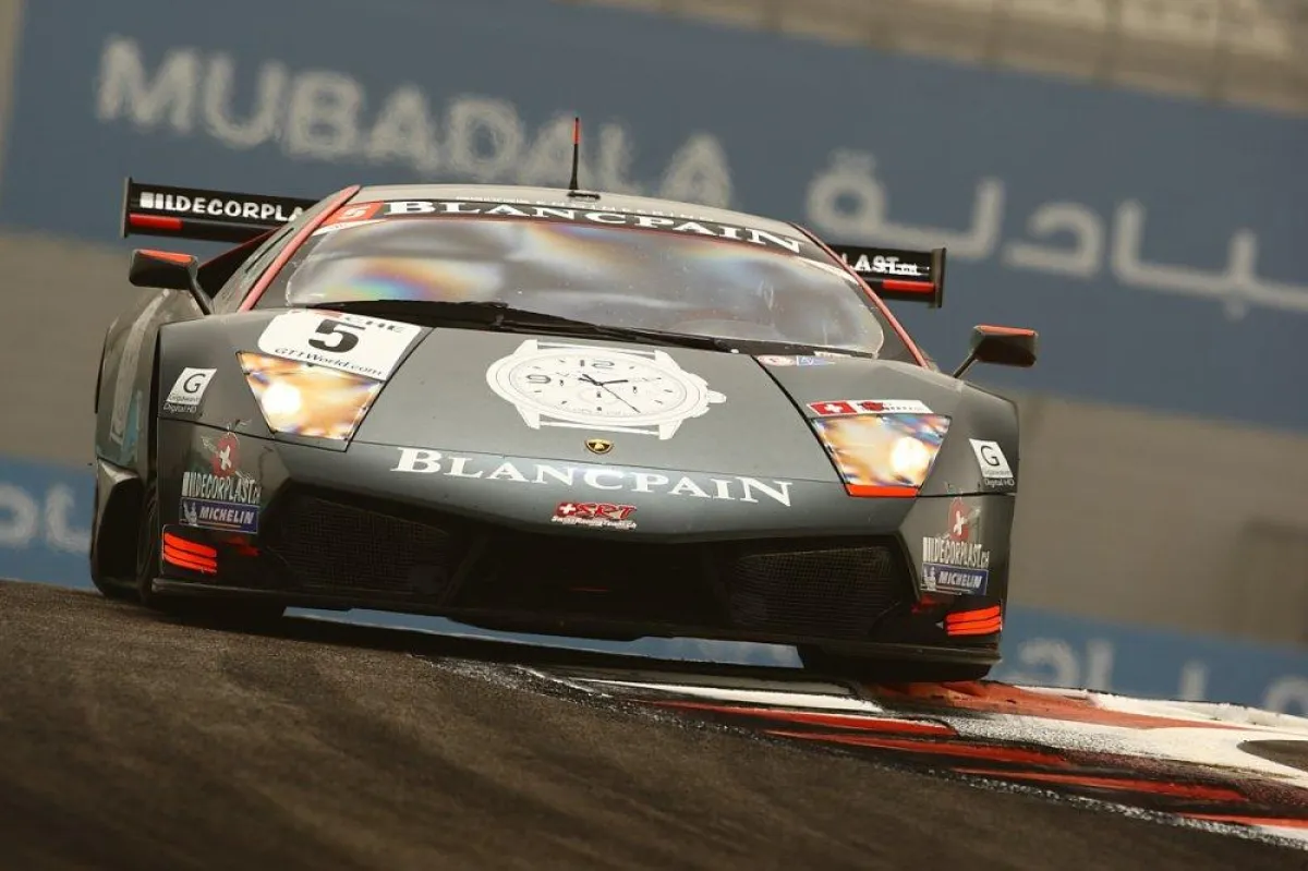 Swiss Racing Team mit Karl WEndlinger (AUT) und Peter Kox (NED) in der FIA GT1 Weltmeisterschaft auf Lamborghini Murciélago