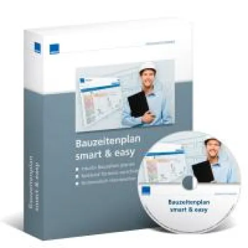 Bild: Neu: Bauzeitenplan smart & easy, die neue Software der WEKA MEDIA