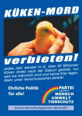 Ablehnung Vorschaltbeschwerde gegen das Kükenschreddern Bild: Ablehnung Vorschaltbeschwerde gegen das Kükenschreddern