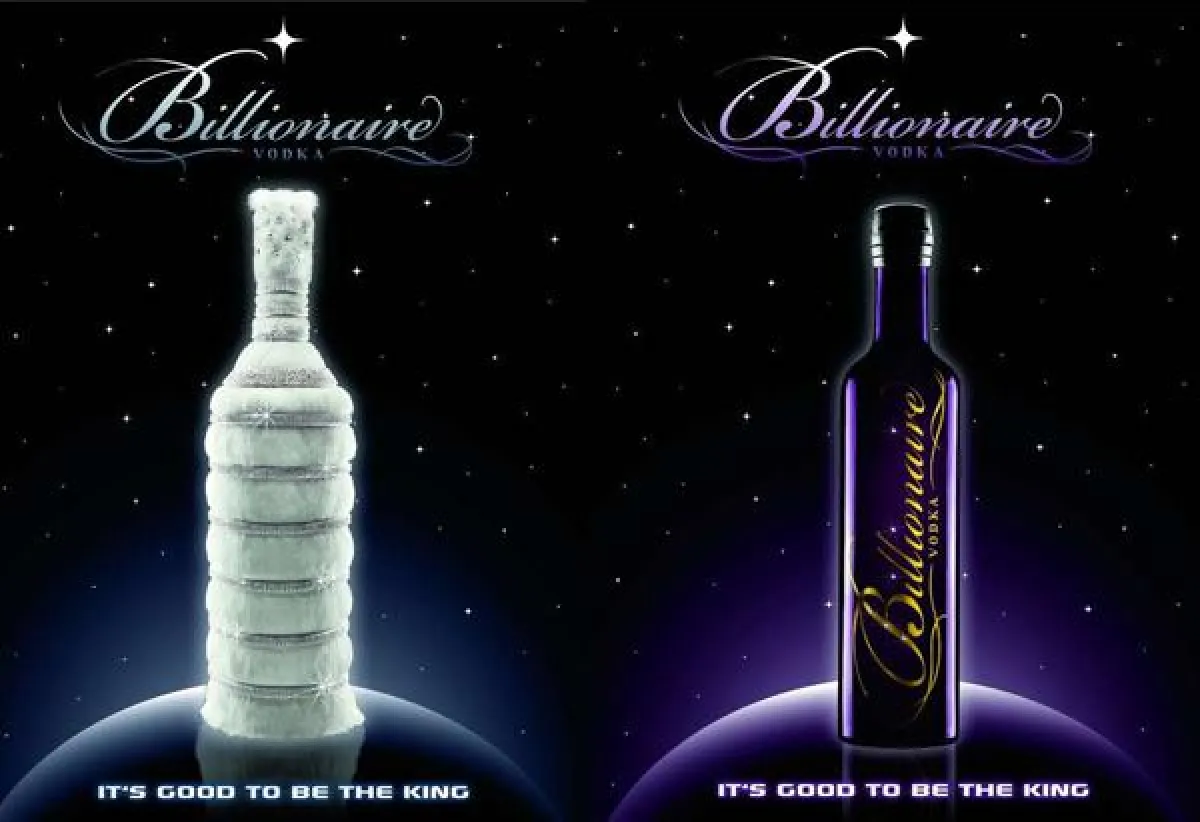 Billionaire Vodka by Leon Verres