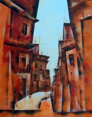 Bild: Kunstpreisträgerin Hannelore Schleyer überzeugt mit ihren Acrylbildern im Kurparkhotel in Bad Sooden-Allendorf