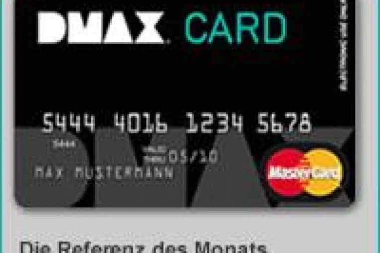 Bild: GlobalHumax stattet deutschen TV-Sender DMAX mit einer eigenen Prepaid Kreditkarte aus