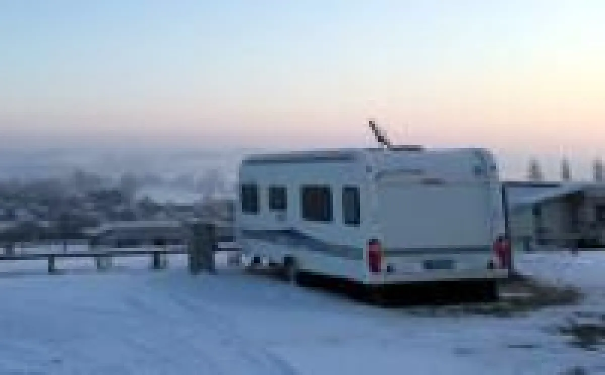 VITAL Camping Bayerbach auch im Winter seine Gäste  verwöhnt  Foto: Roland Tanfeld