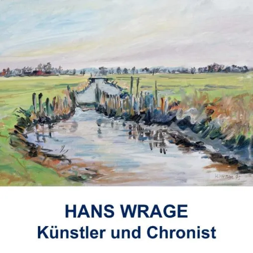 Bild: Im Verlag C. Oltmanns erscheint anlässlich seines 90. Geburtstages das Buch HANS WRAGE - KÜNSTLER UND CHRONIST