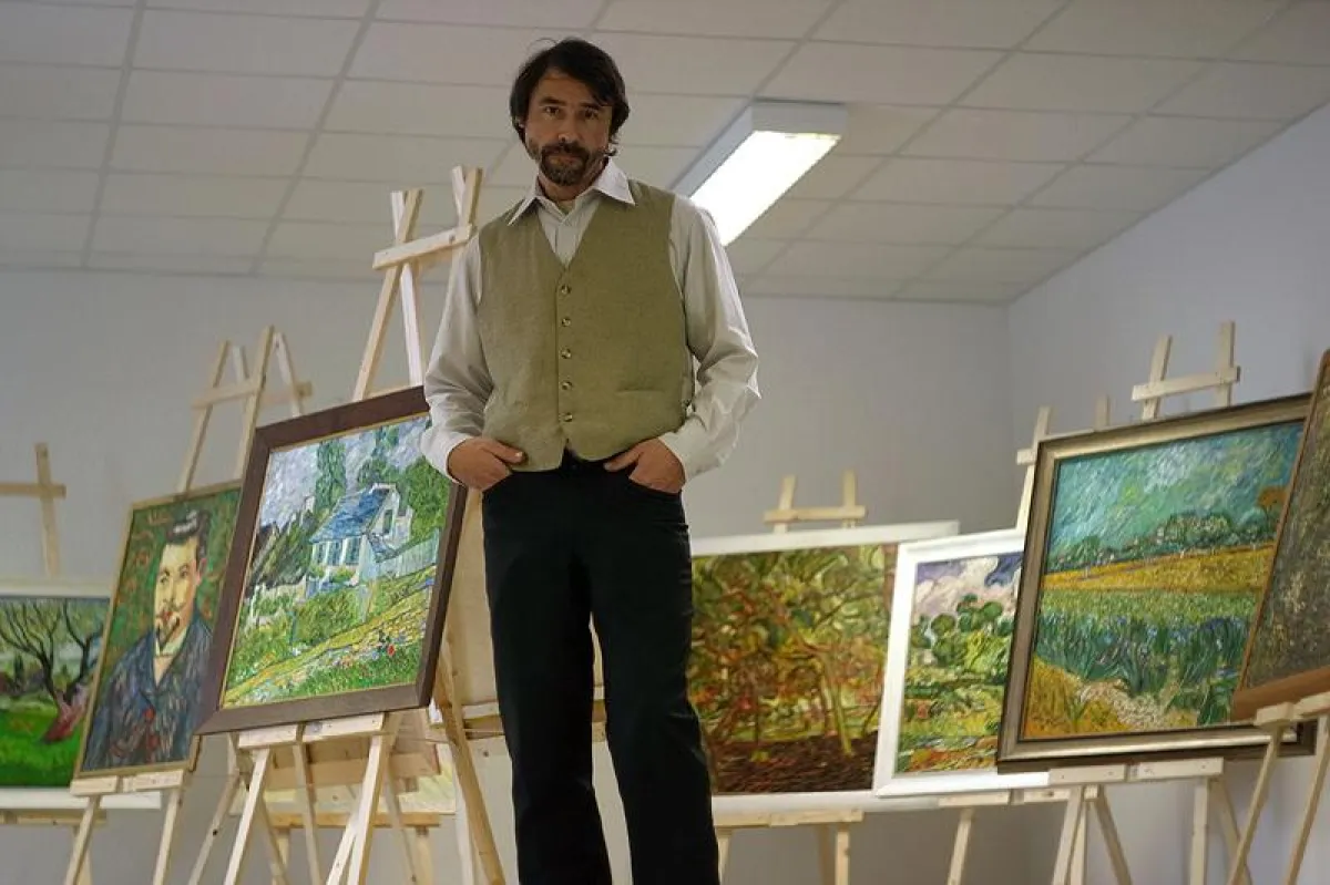 Wolfgang Müller - Maler, Pianist, Komponist: 550 Van-Gogh-Bilder und 400 Zeichnungen neu geschaffen