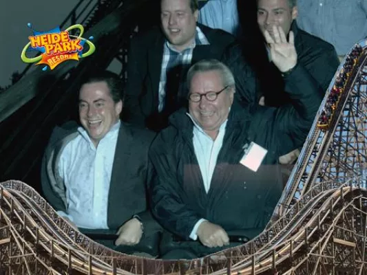 Bild: Ministerpräsident McAllister erlebte fantastische Abenteuer im Heide-Park Resort