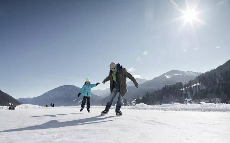 Bild: Rendezvous mit dem Winter: Neues vom Naturpark Weissensee