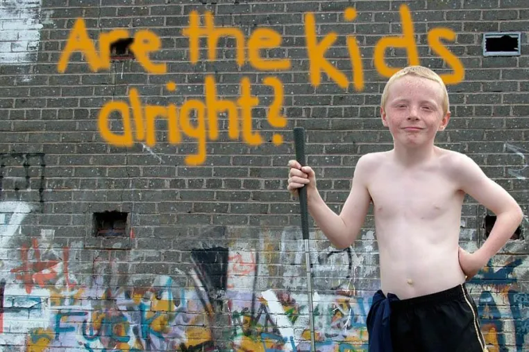 Ausstellung „Are the kids alright?“ während des Westpakets am 28.3.09 Bild: Ausstellung „Are the kids alright?“ während des Westpakets am 28.3.09
