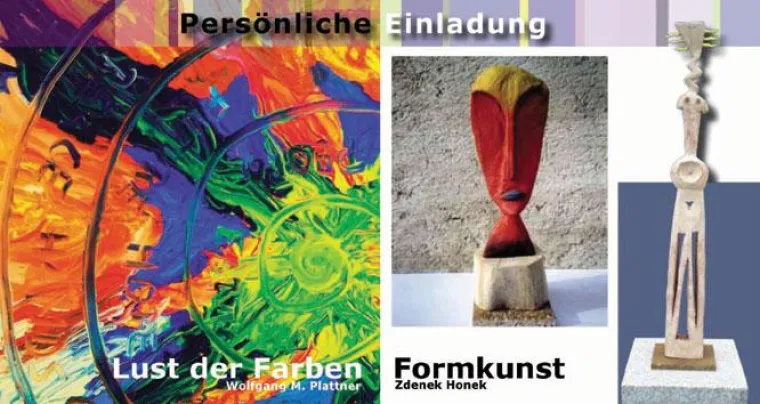 Bild: Vernissage "Lust der Farben" & "Formkunst"