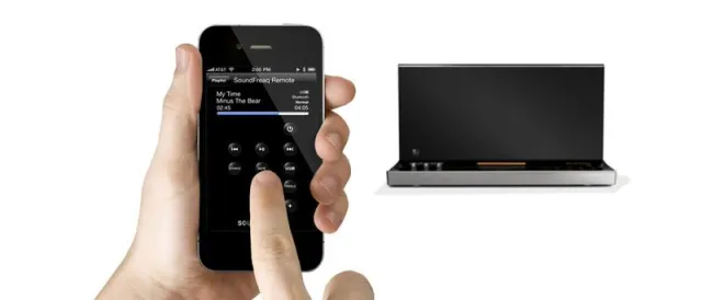 Bild: Soundfreaq-App für iOS unterstützt iTunes-Playlists