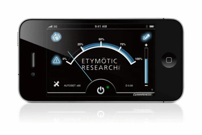 Bild: Programmierbare Geräuschisolierung für Androids mit Etymotic-Headsets