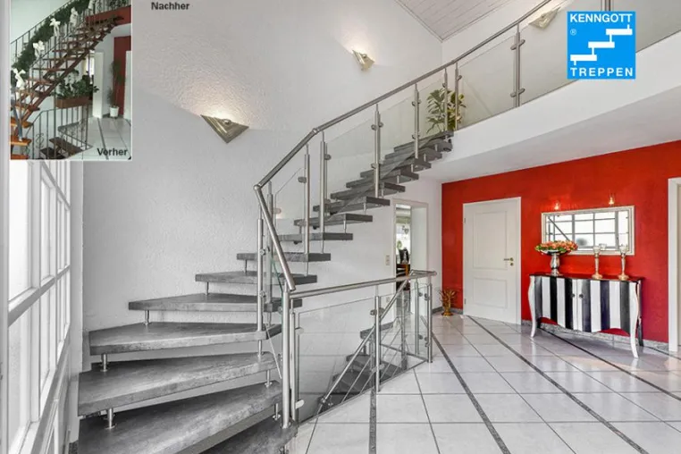 Morgens begonnen, abends erklommen – Experten modernisieren die Treppe an nur einem Tag Bild: Morgens begonnen, abends erklommen – Experten modernisieren die Treppe an nur einem Tag