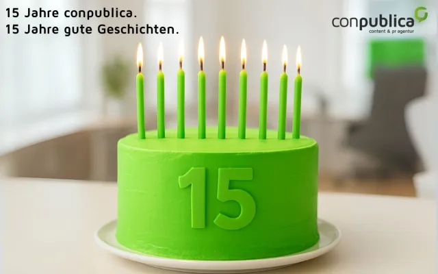 Bild: conpublica feiert 15 Jahre erfolgreiche PR – Kreative Kommunikation made in Heinsberg
