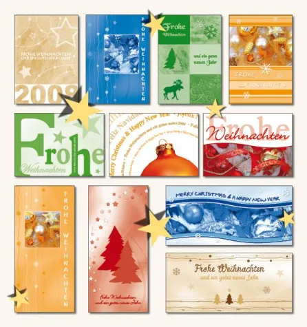 Bild: Weihnachtskarten von clickprint24