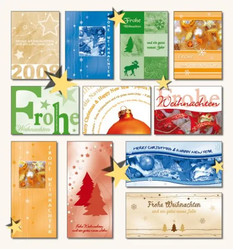 Bild: Weihnachtskarten von clickprint24