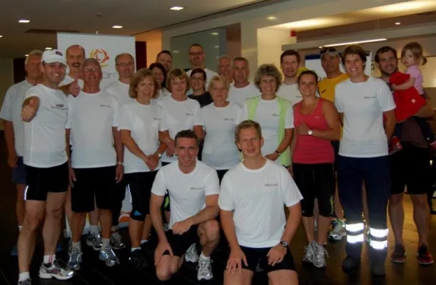 Mercure Hotel Orbis München: Benefiz-Lauf für nestwärme e.V. Bild: Mercure Hotel Orbis München: Benefiz-Lauf für nestwärme e.V.