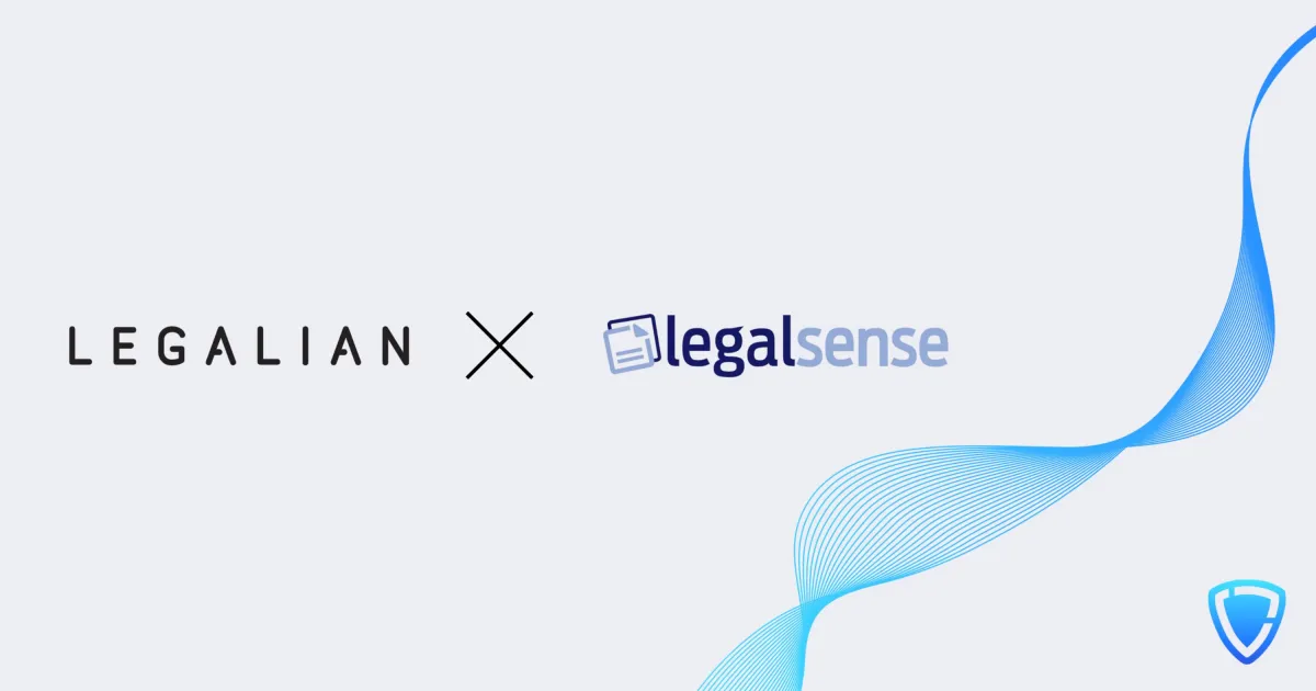 Legalsense und Legalian gehen Partnerschaft ein