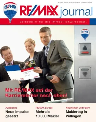 Bild: Netzwerk, Marke, Ausbildung. RE/MAX-Umfrage - Franchising ist für Makler ein echter Wettbewerbsvorteil