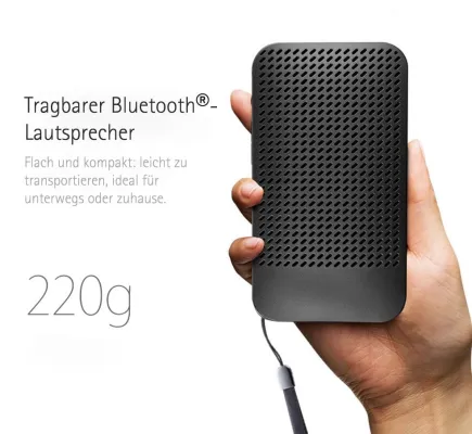 Bild: Interessante Werbemittel: Powerbank mit Bluetooth Lautsprecher