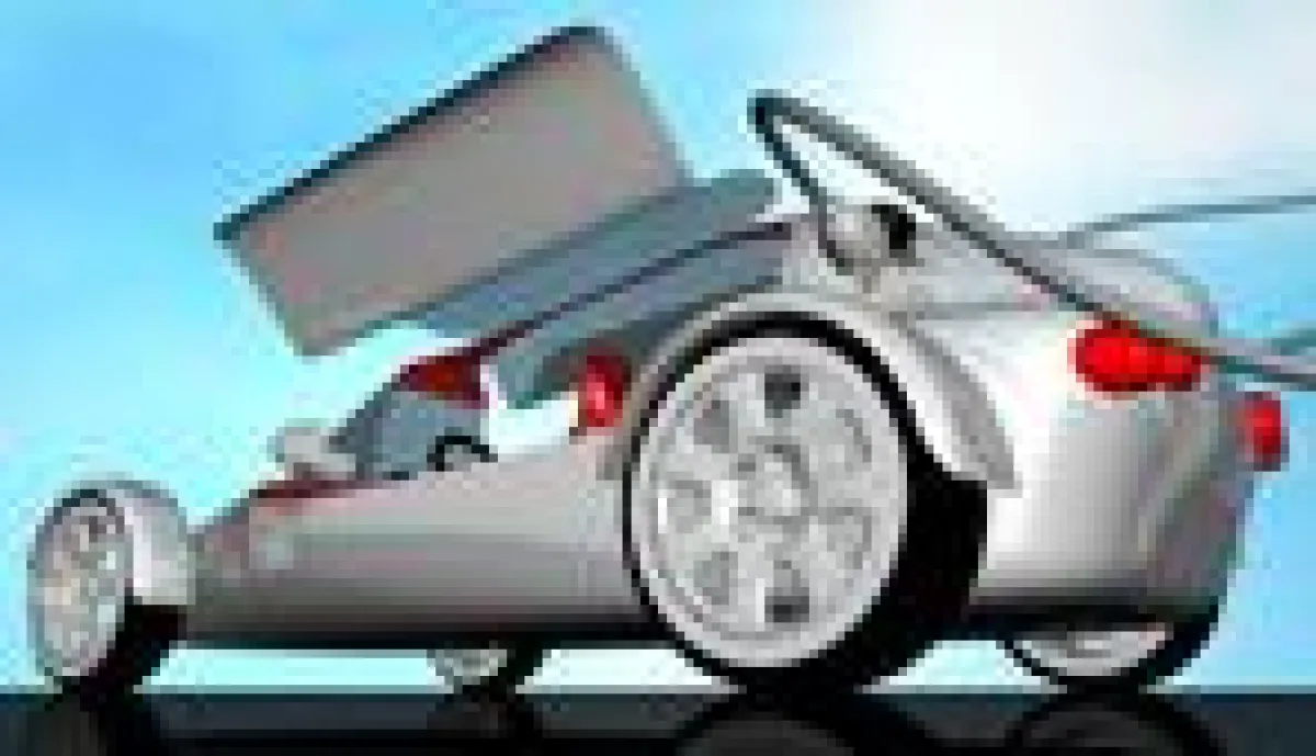 BU: Die neue Kunststoff-Generation von RAMPF fährt im Auto der Zukunft mit; © SIGNTIME - Fotolia.com