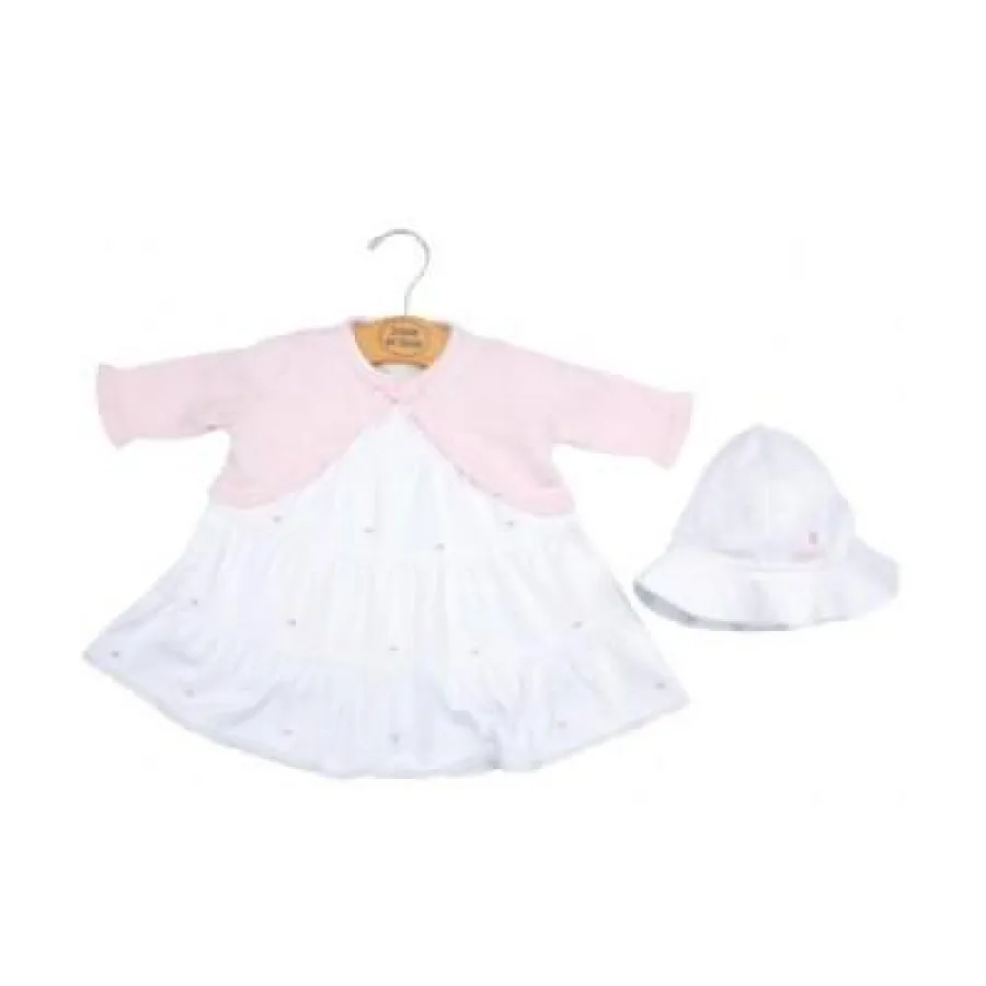 Festliche Kombination für Mädchen zur Taufe