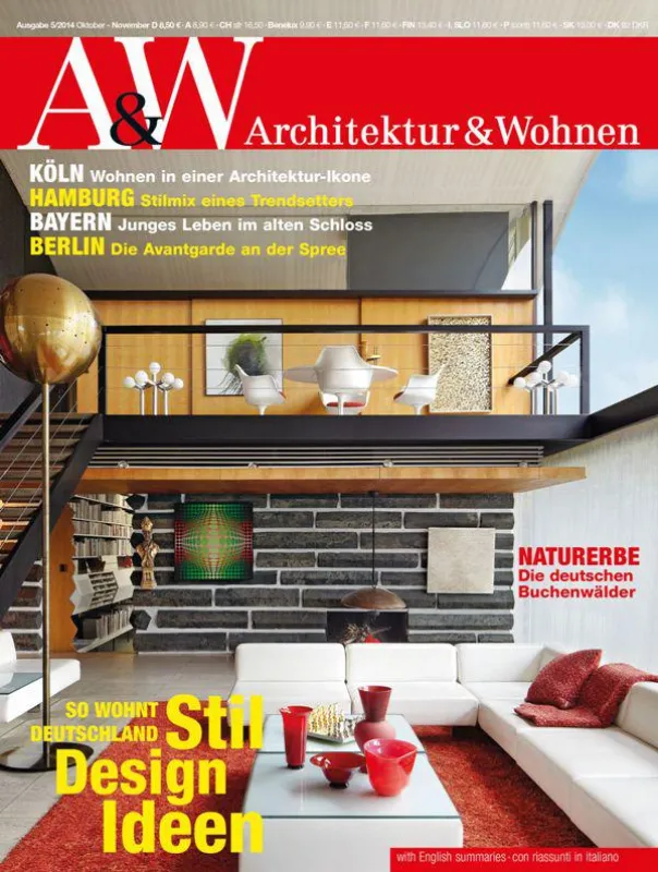 Titelcover A&W Architektur und Wohnen 05/2014