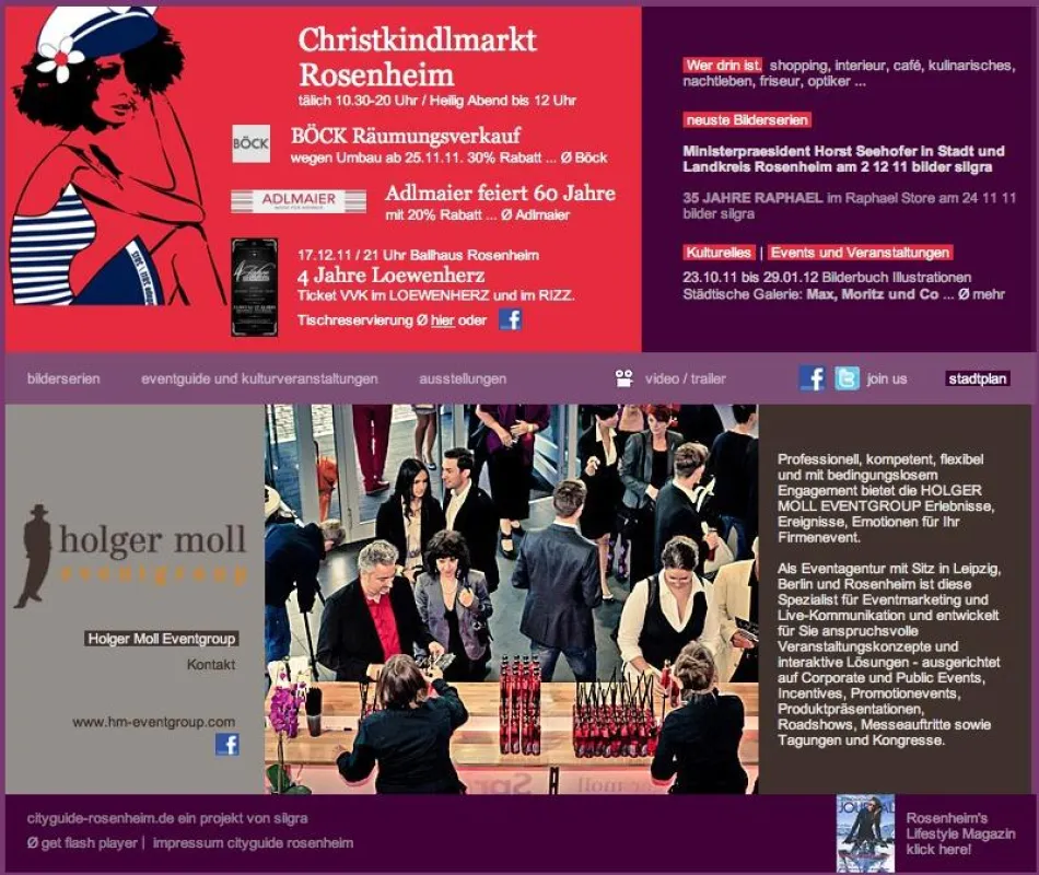 Catering Rosenheim unterstützt Cityguide Rosenheim