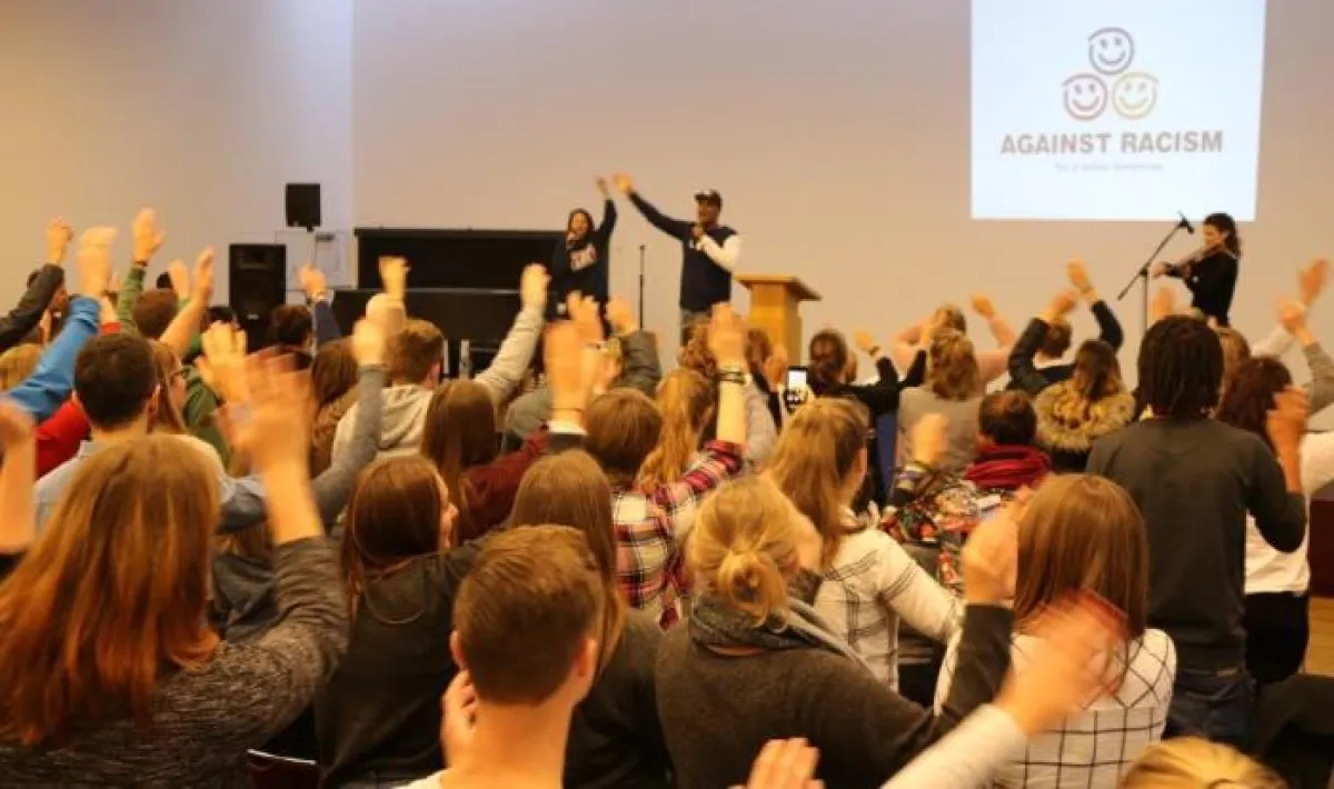 Wertecoach Martin Rietsch alias Rapper 2schneidig begeistert in Bochum