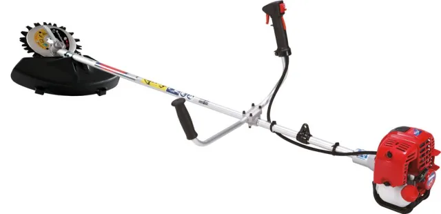 Shindaiwa kombiniert Kreiselschere mit C4-Motor: Neue Motorsense mit Kreiselscherenkopf schont die Umwelt Bild: Shindaiwa kombiniert Kreiselschere mit C4-Motor: Neue Motorsense mit Kreiselscherenkopf schont die Umwelt