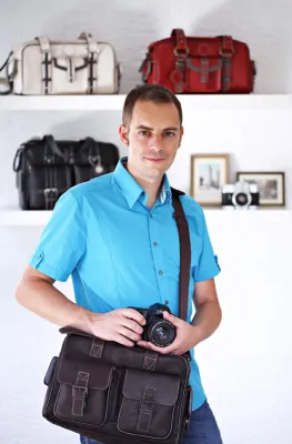 Modische Fototaschen für Spiegelreflexkameras Bild: Modische Fototaschen für Spiegelreflexkameras
