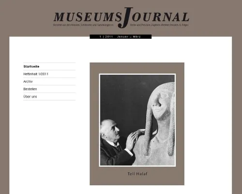 Relaunch des Museumsjournals Bild: Relaunch des Museumsjournals