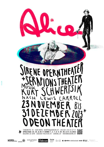 ALICE - eine phantastische Revue. Uraufführung von Kristine Tornquist und Kurt Schwertsik Bild: ALICE - eine phantastische Revue. Uraufführung von Kristine Tornquist und Kurt Schwertsik
