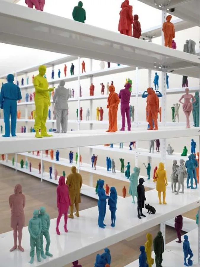 3D-Body Scans von Karin Sander: Am 14. August erhält sie den Hans-Thoma-Preis, Großer Landespreis Bildende Kunst Baden-Württemberg