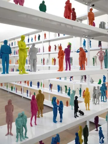 Bild: Moderne Kunst im Schwarzwalddorf