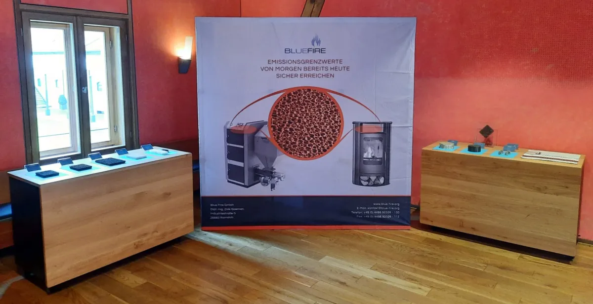 Messestand Blue Fire GmbH (© Blue Fire GmbH)