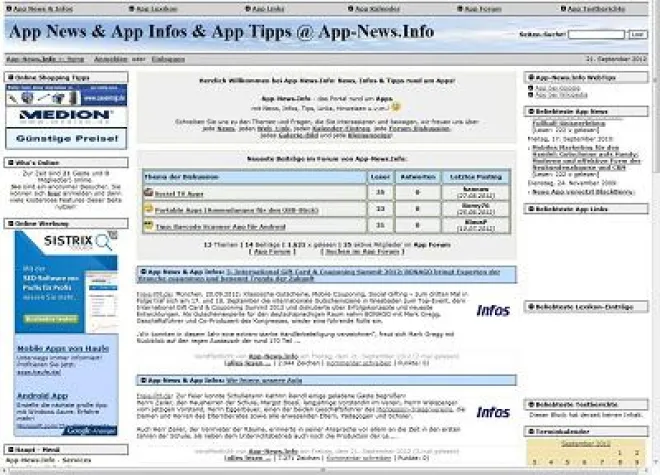 Bild: Erfolgreicher Relaunch vom App Portal App-News.Info