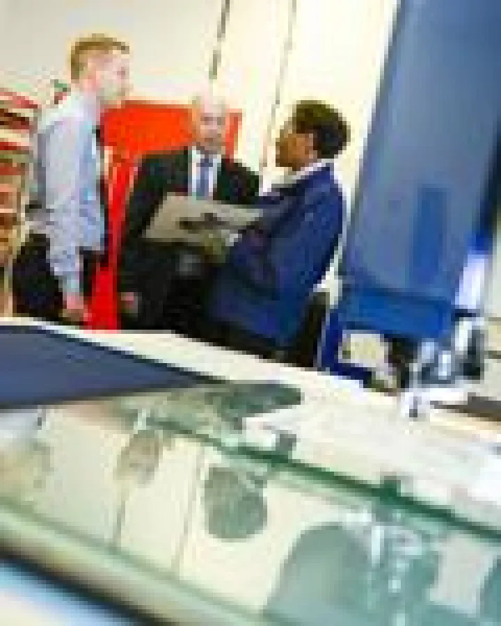 Precision Micro hat erneut erhebliche Summen in die Prüfabteilung investiert.