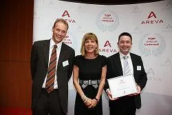 IPN Brainpower GmbH & Co. KG von AREVA als "TOP LIEFERANT" ausgezeichnet Bild: IPN Brainpower GmbH & Co. KG von AREVA als "TOP LIEFERANT" ausgezeichnet