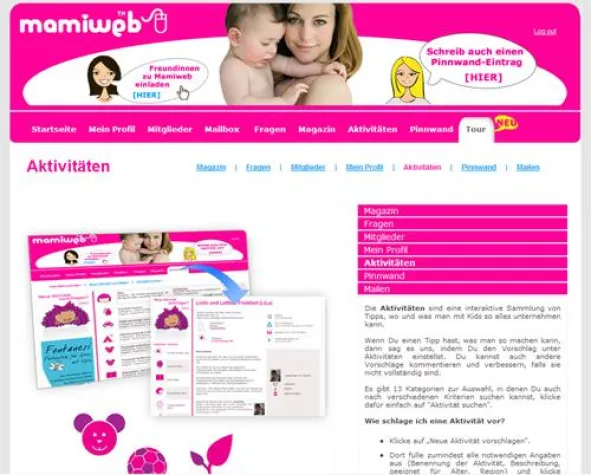 Bild: Guided Tour startet bei Mamiweb.de