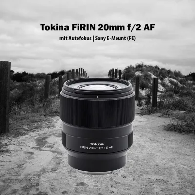 Bild: Jetzt auch mit Autofokus: Das neue Tokina Firin 2/20 mm FE AF Superweitwinkelobjektiv