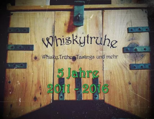 Bild: 5-jähriges Firmenjubiläum der Whiskytruhe