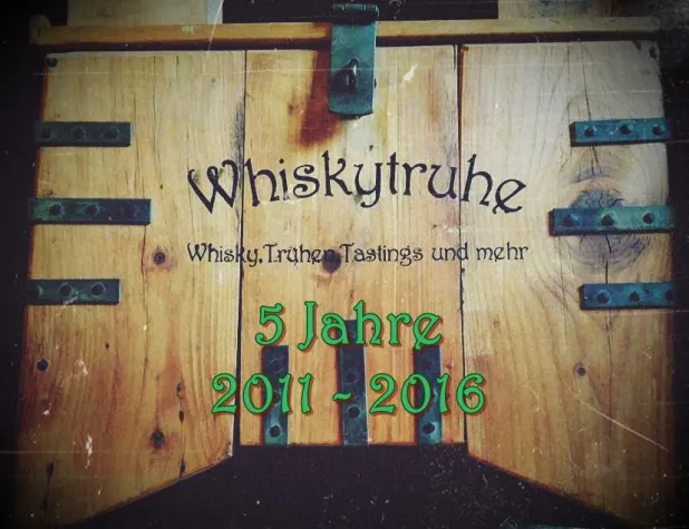 5-jähriges Firmenjubiläum der Whiskytruhe Bild: 5-jähriges Firmenjubiläum der Whiskytruhe