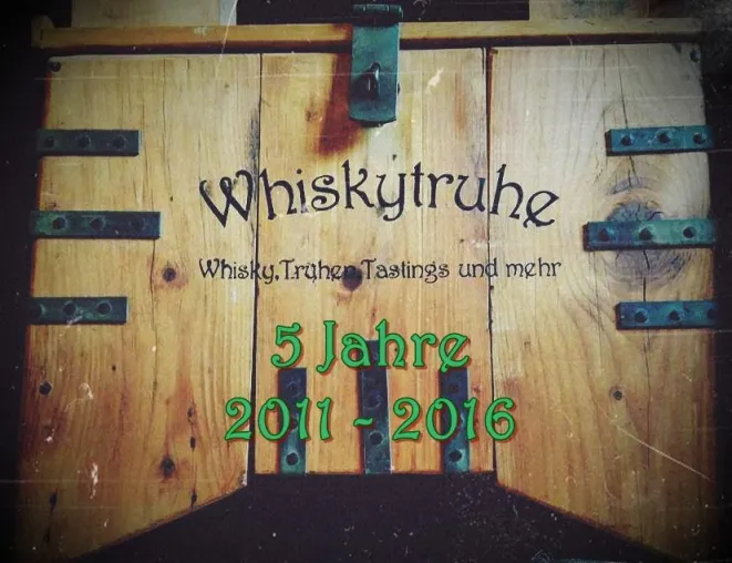 Bild: 5-jähriges Firmenjubiläum der Whiskytruhe