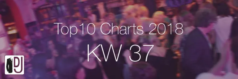 Bild: Aktuelle Top Ten-Charts KW 37/2018