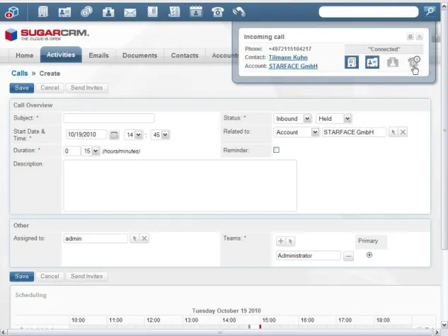 Open-Source-Flexibilität mit Business-Komfort: STARFACE mit neuer Schnittstelle zu SugarCRM Bild: Open-Source-Flexibilität mit Business-Komfort: STARFACE mit neuer Schnittstelle zu SugarCRM