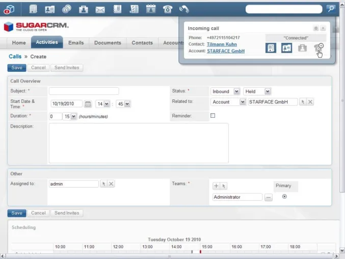 Bild: Open-Source-Flexibilität mit Business-Komfort: STARFACE mit neuer Schnittstelle zu SugarCRM