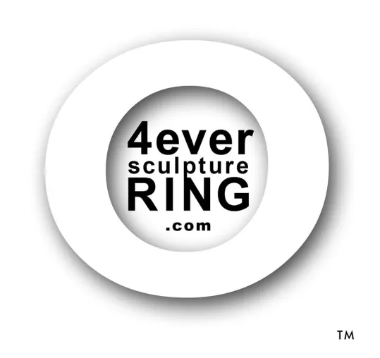 Bild: 4-ever Sculpture Ring - Der Portrairing, der ewig hält.