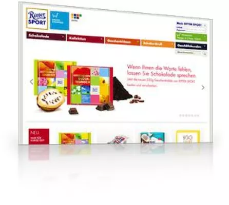 Bild: Ritter Sport setzt bei seinen E-Commerce-Aktivitäten auf den Magento Gold Partner TechDivision