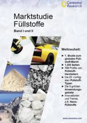 Bild: Weltneuheit: 1. Studie zum globalen Füllstoffmarkt veröffentlicht